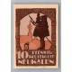 ALEMANIA 1921 BILLETE DE 10 PFENNIG SIN CIRCULAR